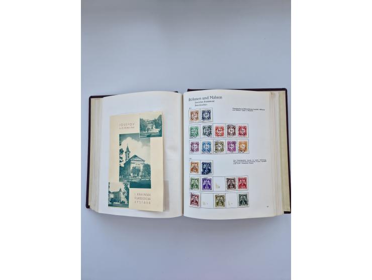 1849/1989, meist gestempelte und teils ungebrauchte Sammlung in sieben “Sprechendes Behrens” Alben, ab Altdeutschland, Koloni