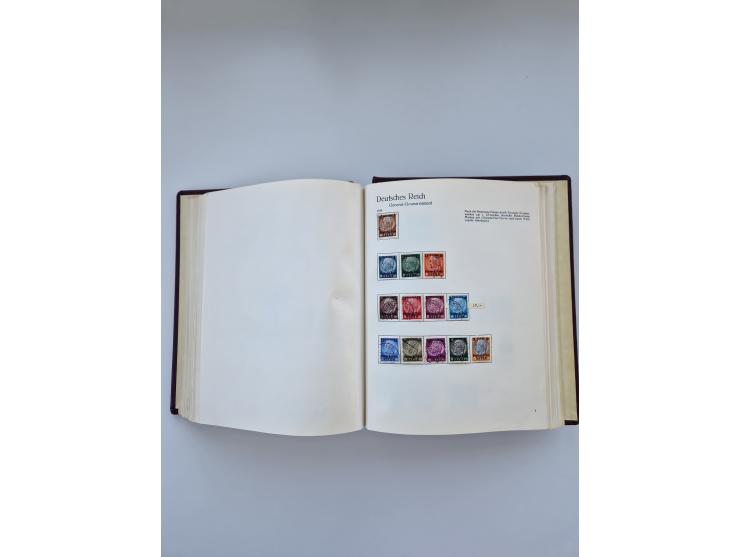 1849/1989, meist gestempelte und teils ungebrauchte Sammlung in sieben “Sprechendes Behrens” Alben, ab Altdeutschland, Koloni