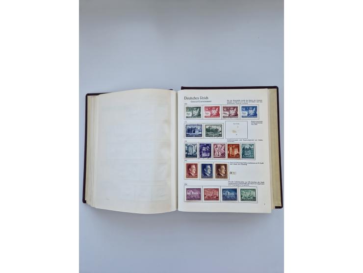 1849/1989, meist gestempelte und teils ungebrauchte Sammlung in sieben “Sprechendes Behrens” Alben, ab Altdeutschland, Koloni