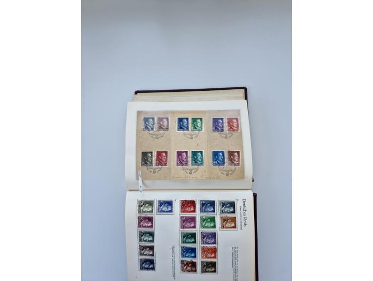 1849/1989, meist gestempelte und teils ungebrauchte Sammlung in sieben “Sprechendes Behrens” Alben, ab Altdeutschland, Koloni