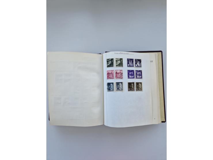 1849/1989, meist gestempelte und teils ungebrauchte Sammlung in sieben “Sprechendes Behrens” Alben, ab Altdeutschland, Koloni