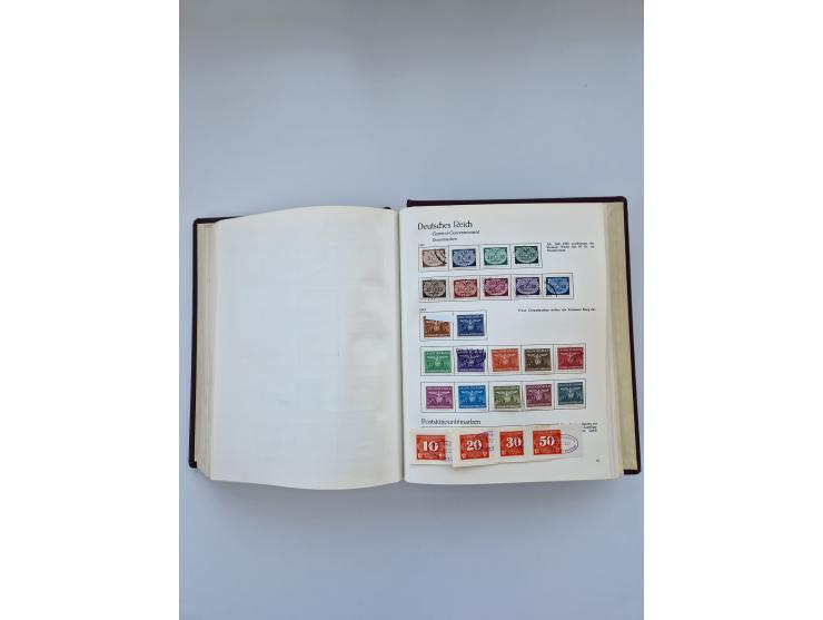 1849/1989, meist gestempelte und teils ungebrauchte Sammlung in sieben “Sprechendes Behrens” Alben, ab Altdeutschland, Koloni