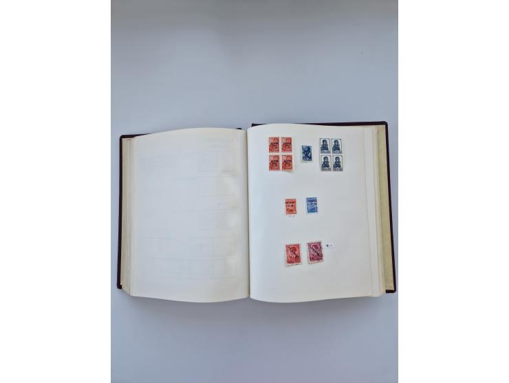 1849/1989, meist gestempelte und teils ungebrauchte Sammlung in sieben “Sprechendes Behrens” Alben, ab Altdeutschland, Koloni