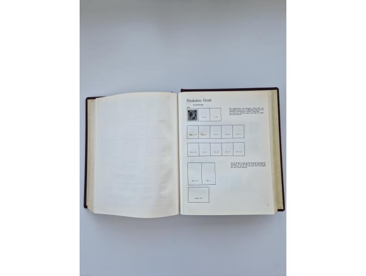 1849/1989, meist gestempelte und teils ungebrauchte Sammlung in sieben “Sprechendes Behrens” Alben, ab Altdeutschland, Koloni