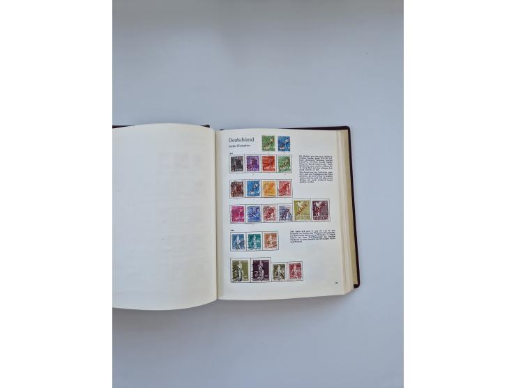 1849/1989, meist gestempelte und teils ungebrauchte Sammlung in sieben “Sprechendes Behrens” Alben, ab Altdeutschland, Koloni