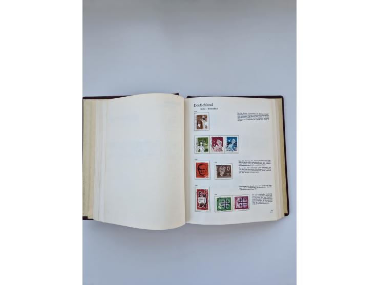 1849/1989, meist gestempelte und teils ungebrauchte Sammlung in sieben “Sprechendes Behrens” Alben, ab Altdeutschland, Koloni