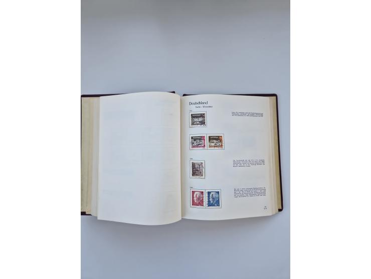 1849/1989, meist gestempelte und teils ungebrauchte Sammlung in sieben “Sprechendes Behrens” Alben, ab Altdeutschland, Koloni