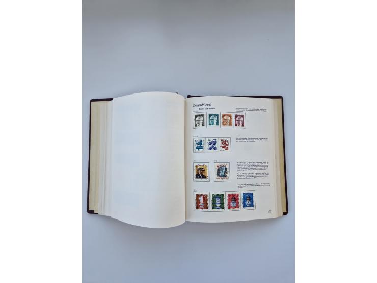 1849/1989, meist gestempelte und teils ungebrauchte Sammlung in sieben “Sprechendes Behrens” Alben, ab Altdeutschland, Koloni