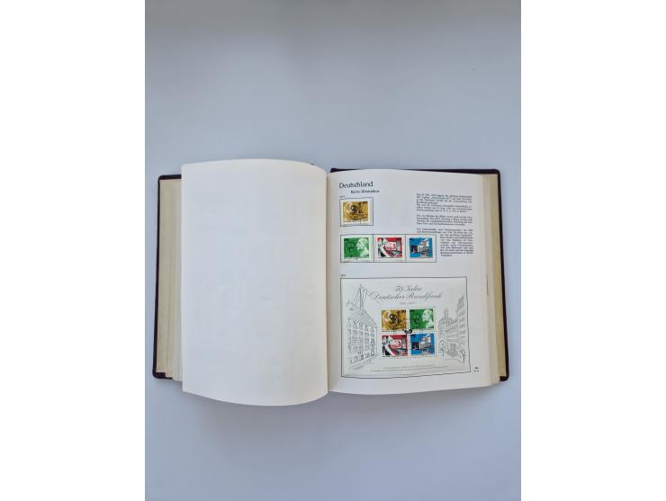 1849/1989, meist gestempelte und teils ungebrauchte Sammlung in sieben “Sprechendes Behrens” Alben, ab Altdeutschland, Koloni