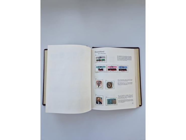 1849/1989, meist gestempelte und teils ungebrauchte Sammlung in sieben “Sprechendes Behrens” Alben, ab Altdeutschland, Koloni