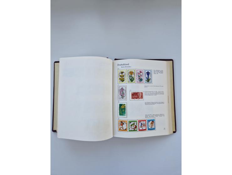 1849/1989, meist gestempelte und teils ungebrauchte Sammlung in sieben “Sprechendes Behrens” Alben, ab Altdeutschland, Koloni