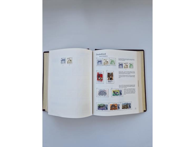 1849/1989, meist gestempelte und teils ungebrauchte Sammlung in sieben “Sprechendes Behrens” Alben, ab Altdeutschland, Koloni