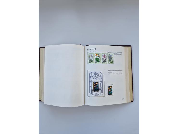 1849/1989, meist gestempelte und teils ungebrauchte Sammlung in sieben “Sprechendes Behrens” Alben, ab Altdeutschland, Koloni