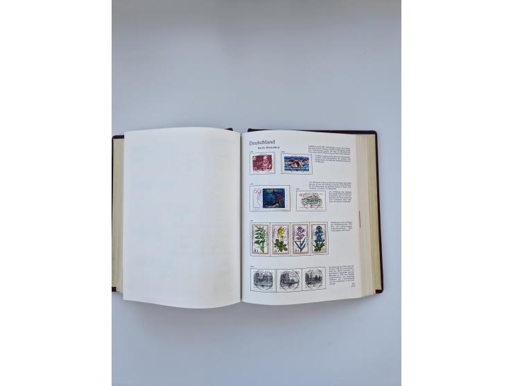 1849/1989, meist gestempelte und teils ungebrauchte Sammlung in sieben “Sprechendes Behrens” Alben, ab Altdeutschland, Koloni