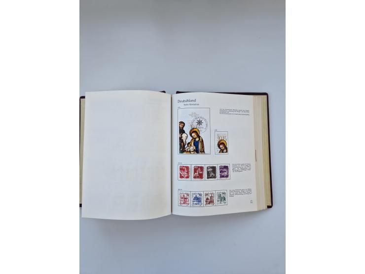 1849/1989, meist gestempelte und teils ungebrauchte Sammlung in sieben “Sprechendes Behrens” Alben, ab Altdeutschland, Koloni