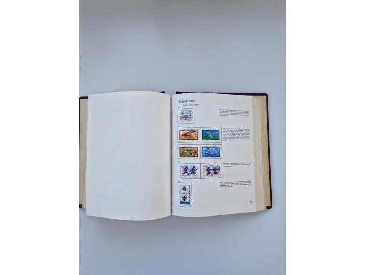 1849/1989, meist gestempelte und teils ungebrauchte Sammlung in sieben “Sprechendes Behrens” Alben, ab Altdeutschland, Koloni