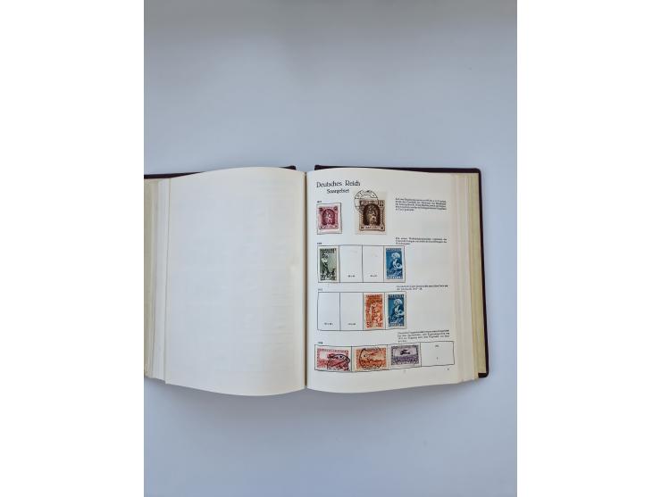 1849/1989, meist gestempelte und teils ungebrauchte Sammlung in sieben “Sprechendes Behrens” Alben, ab Altdeutschland, Koloni