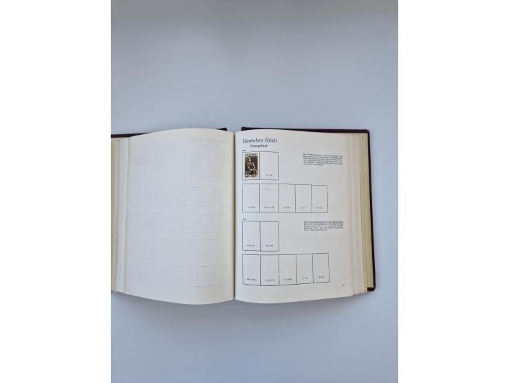 1849/1989, meist gestempelte und teils ungebrauchte Sammlung in sieben “Sprechendes Behrens” Alben, ab Altdeutschland, Koloni