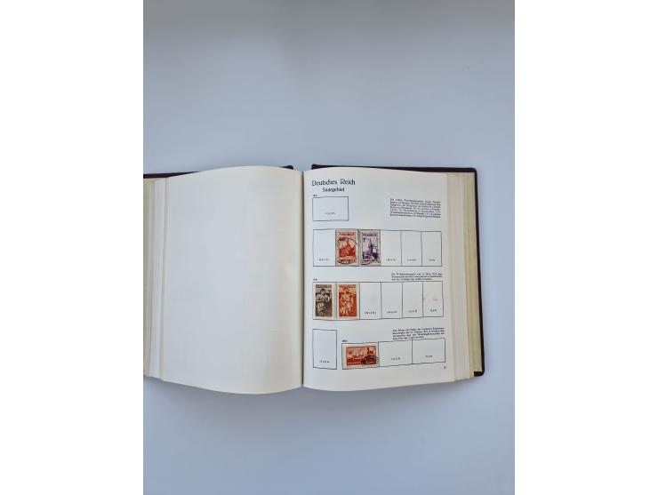 1849/1989, meist gestempelte und teils ungebrauchte Sammlung in sieben “Sprechendes Behrens” Alben, ab Altdeutschland, Koloni