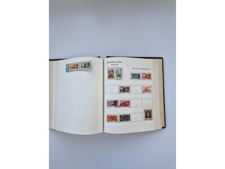 1849/1989, meist gestempelte und teils ungebrauchte Sammlung in sieben “Sprechendes Behrens” Alben, ab Altdeutschland, Koloni