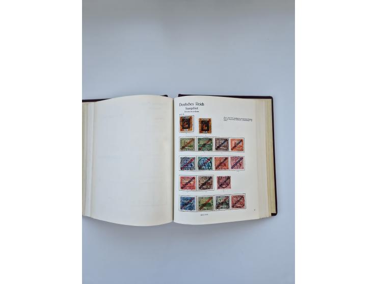 1849/1989, meist gestempelte und teils ungebrauchte Sammlung in sieben “Sprechendes Behrens” Alben, ab Altdeutschland, Koloni