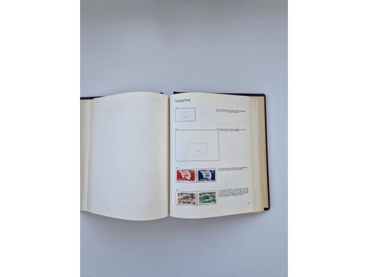 1849/1989, meist gestempelte und teils ungebrauchte Sammlung in sieben “Sprechendes Behrens” Alben, ab Altdeutschland, Koloni