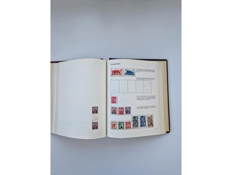 1849/1989, meist gestempelte und teils ungebrauchte Sammlung in sieben “Sprechendes Behrens” Alben, ab Altdeutschland, Koloni