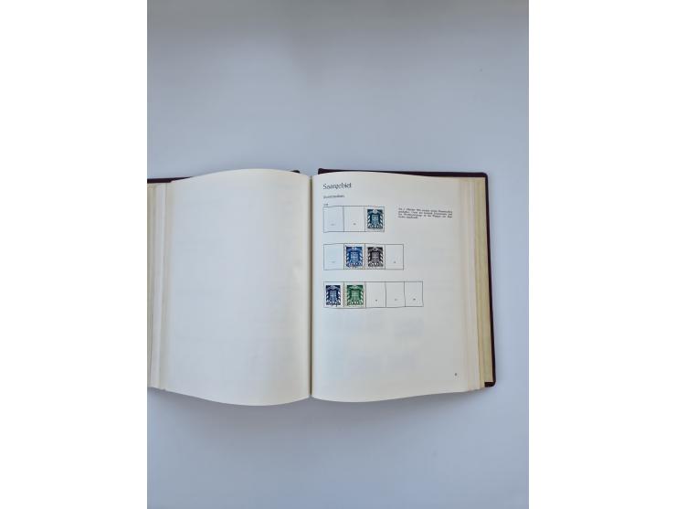 1849/1989, meist gestempelte und teils ungebrauchte Sammlung in sieben “Sprechendes Behrens” Alben, ab Altdeutschland, Koloni