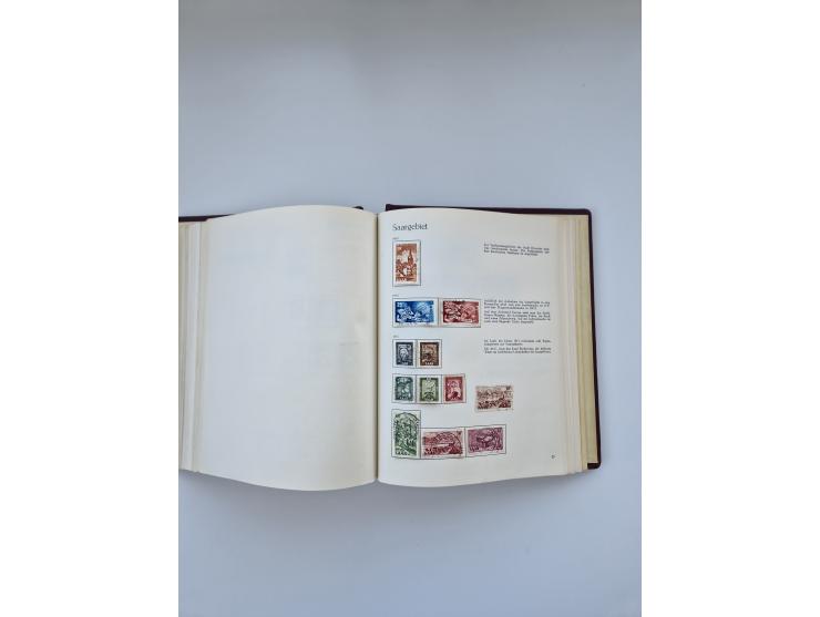 1849/1989, meist gestempelte und teils ungebrauchte Sammlung in sieben “Sprechendes Behrens” Alben, ab Altdeutschland, Koloni