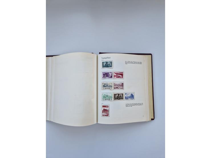 1849/1989, meist gestempelte und teils ungebrauchte Sammlung in sieben “Sprechendes Behrens” Alben, ab Altdeutschland, Koloni