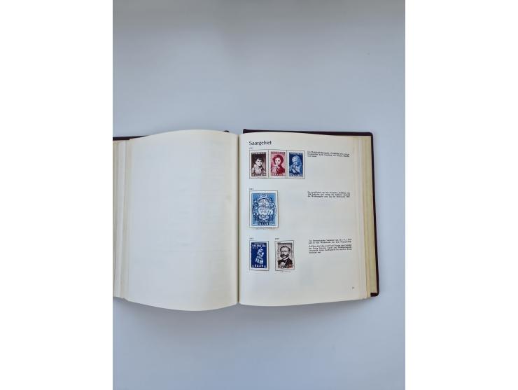 1849/1989, meist gestempelte und teils ungebrauchte Sammlung in sieben “Sprechendes Behrens” Alben, ab Altdeutschland, Koloni