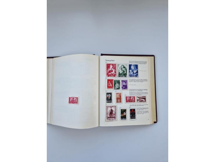 1849/1989, meist gestempelte und teils ungebrauchte Sammlung in sieben “Sprechendes Behrens” Alben, ab Altdeutschland, Koloni