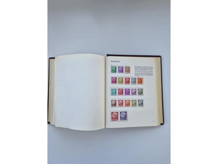 1849/1989, meist gestempelte und teils ungebrauchte Sammlung in sieben “Sprechendes Behrens” Alben, ab Altdeutschland, Koloni