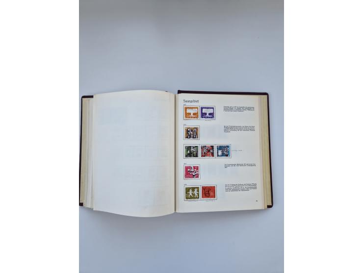 1849/1989, meist gestempelte und teils ungebrauchte Sammlung in sieben “Sprechendes Behrens” Alben, ab Altdeutschland, Koloni