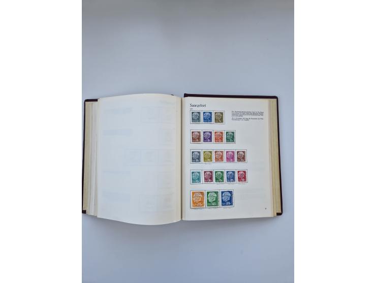 1849/1989, meist gestempelte und teils ungebrauchte Sammlung in sieben “Sprechendes Behrens” Alben, ab Altdeutschland, Koloni