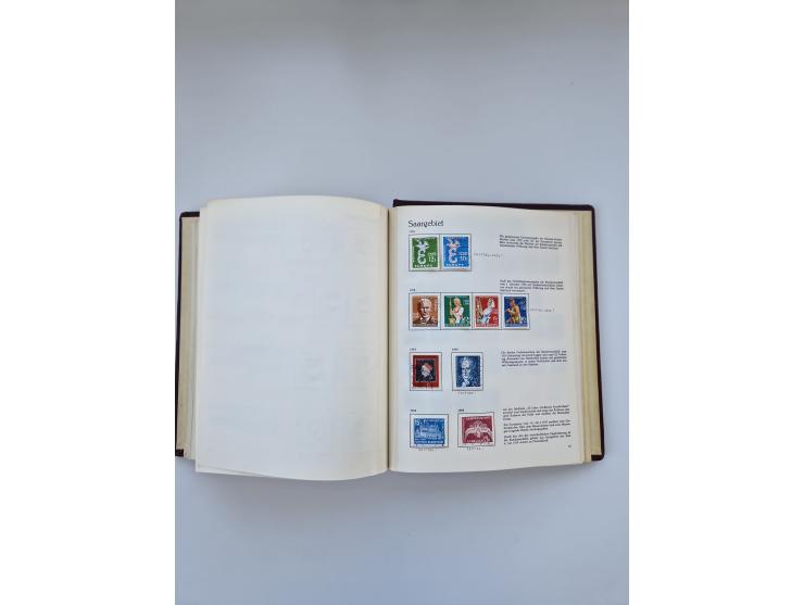 1849/1989, meist gestempelte und teils ungebrauchte Sammlung in sieben “Sprechendes Behrens” Alben, ab Altdeutschland, Koloni