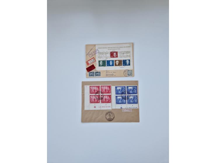 1849/1989, meist gestempelte und teils ungebrauchte Sammlung in sieben “Sprechendes Behrens” Alben, ab Altdeutschland, Koloni