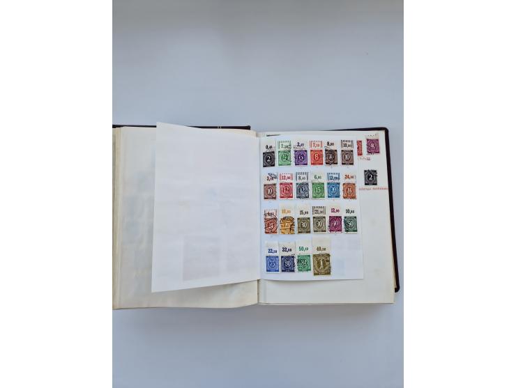 1849/1989, meist gestempelte und teils ungebrauchte Sammlung in sieben “Sprechendes Behrens” Alben, ab Altdeutschland, Koloni