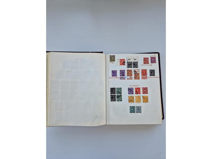 1849/1989, meist gestempelte und teils ungebrauchte Sammlung in sieben “Sprechendes Behrens” Alben, ab Altdeutschland, Koloni