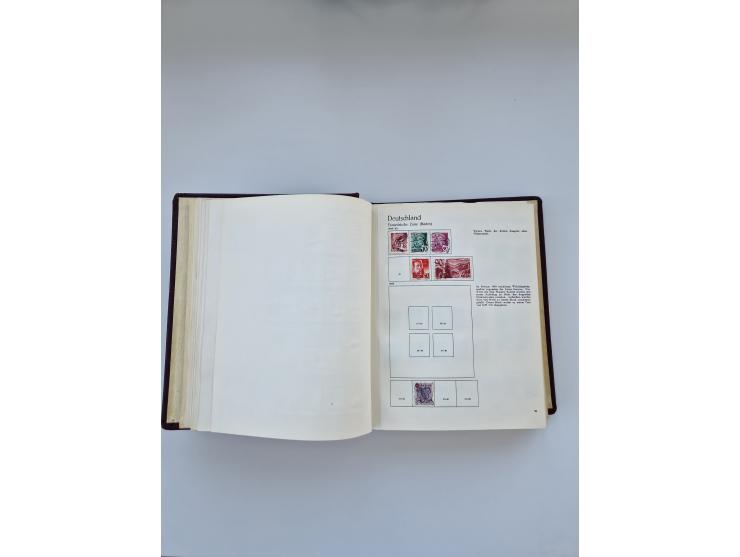 1849/1989, meist gestempelte und teils ungebrauchte Sammlung in sieben “Sprechendes Behrens” Alben, ab Altdeutschland, Koloni