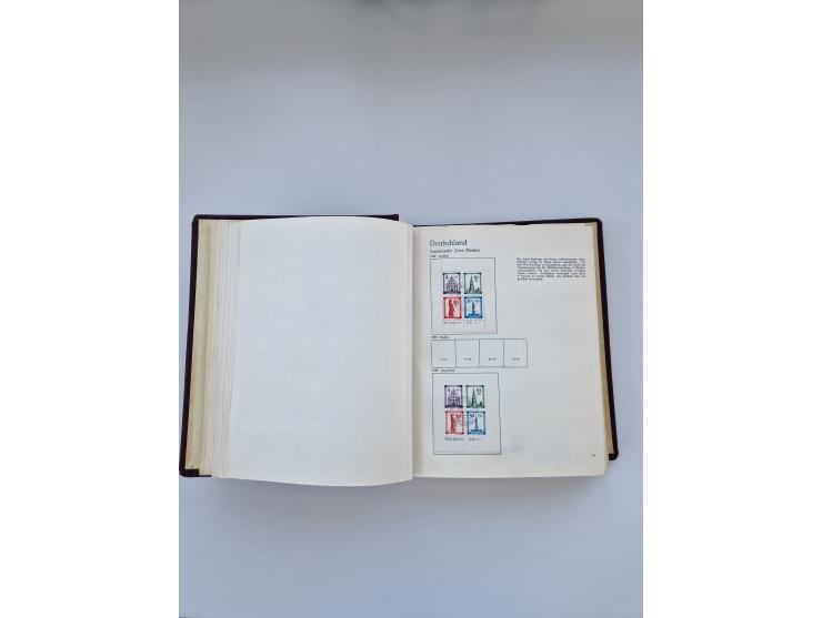 1849/1989, meist gestempelte und teils ungebrauchte Sammlung in sieben “Sprechendes Behrens” Alben, ab Altdeutschland, Koloni