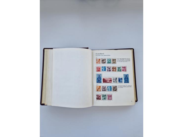 1849/1989, meist gestempelte und teils ungebrauchte Sammlung in sieben “Sprechendes Behrens” Alben, ab Altdeutschland, Koloni