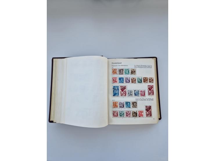 1849/1989, meist gestempelte und teils ungebrauchte Sammlung in sieben “Sprechendes Behrens” Alben, ab Altdeutschland, Koloni