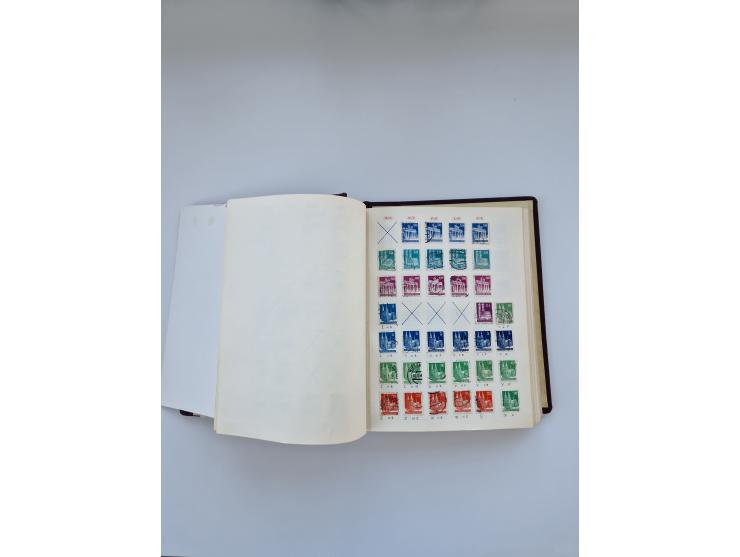 1849/1989, meist gestempelte und teils ungebrauchte Sammlung in sieben “Sprechendes Behrens” Alben, ab Altdeutschland, Koloni