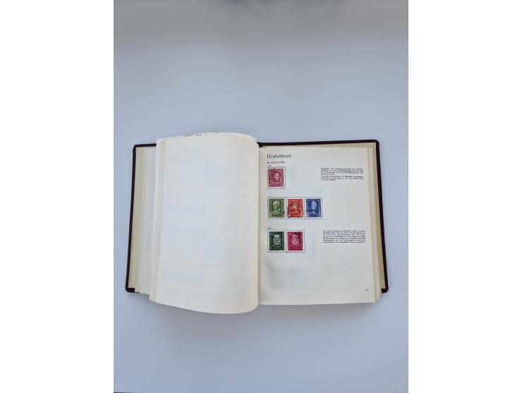 1849/1989, meist gestempelte und teils ungebrauchte Sammlung in sieben “Sprechendes Behrens” Alben, ab Altdeutschland, Koloni