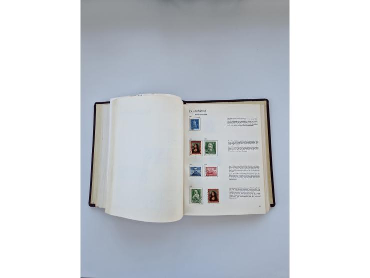 1849/1989, meist gestempelte und teils ungebrauchte Sammlung in sieben “Sprechendes Behrens” Alben, ab Altdeutschland, Koloni