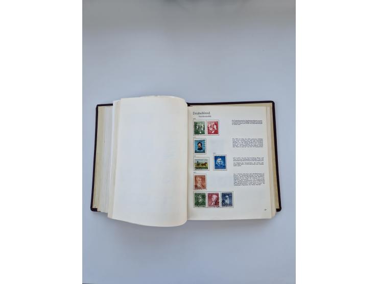 1849/1989, meist gestempelte und teils ungebrauchte Sammlung in sieben “Sprechendes Behrens” Alben, ab Altdeutschland, Koloni