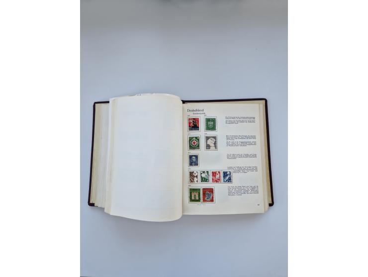 1849/1989, meist gestempelte und teils ungebrauchte Sammlung in sieben “Sprechendes Behrens” Alben, ab Altdeutschland, Koloni