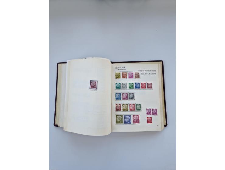 1849/1989, meist gestempelte und teils ungebrauchte Sammlung in sieben “Sprechendes Behrens” Alben, ab Altdeutschland, Koloni