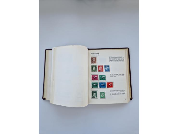 1849/1989, meist gestempelte und teils ungebrauchte Sammlung in sieben “Sprechendes Behrens” Alben, ab Altdeutschland, Koloni